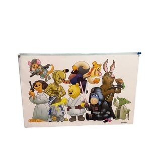 Star Wars Disney Winnie the Pooh Mash Up Character‎ Poster
